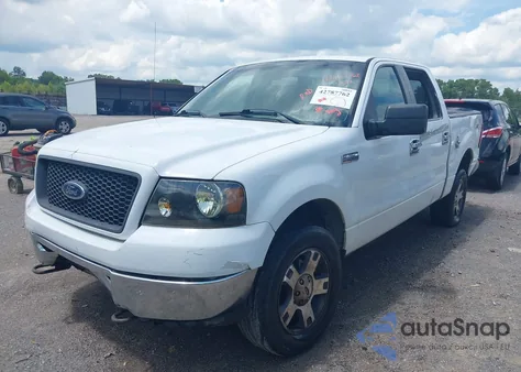 2006 Ford F-150 Xlt из США, поврежденный, VIN 1FTRW14W56KC76407